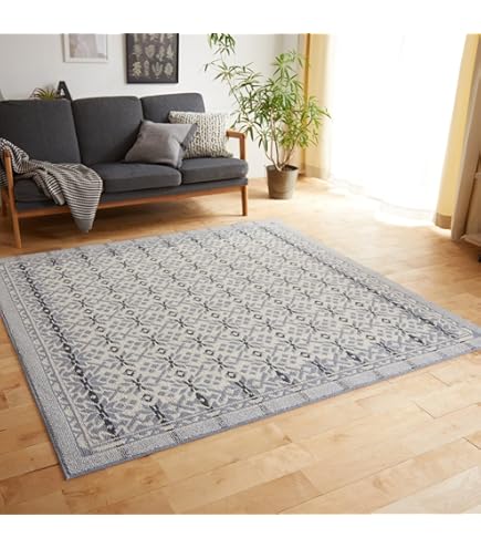 Amazon | スミノエ HOME ラグマット ウール100ラグ Zipscot ジップ